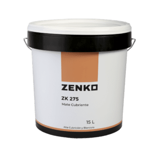 PINTURA PLÁSTICA MATE CUBRIENTE ZK 275
