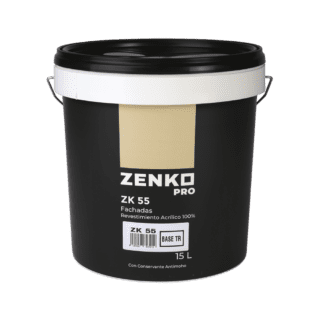 REVESTIMIENTO ACRÍLICO 100 % FACHADAS ZK 55 ST