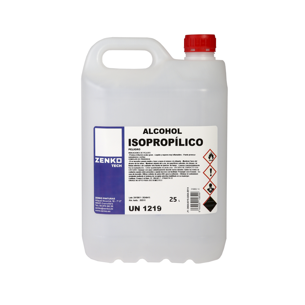 ALCOHOL ISOPROPÍLICO - IPA