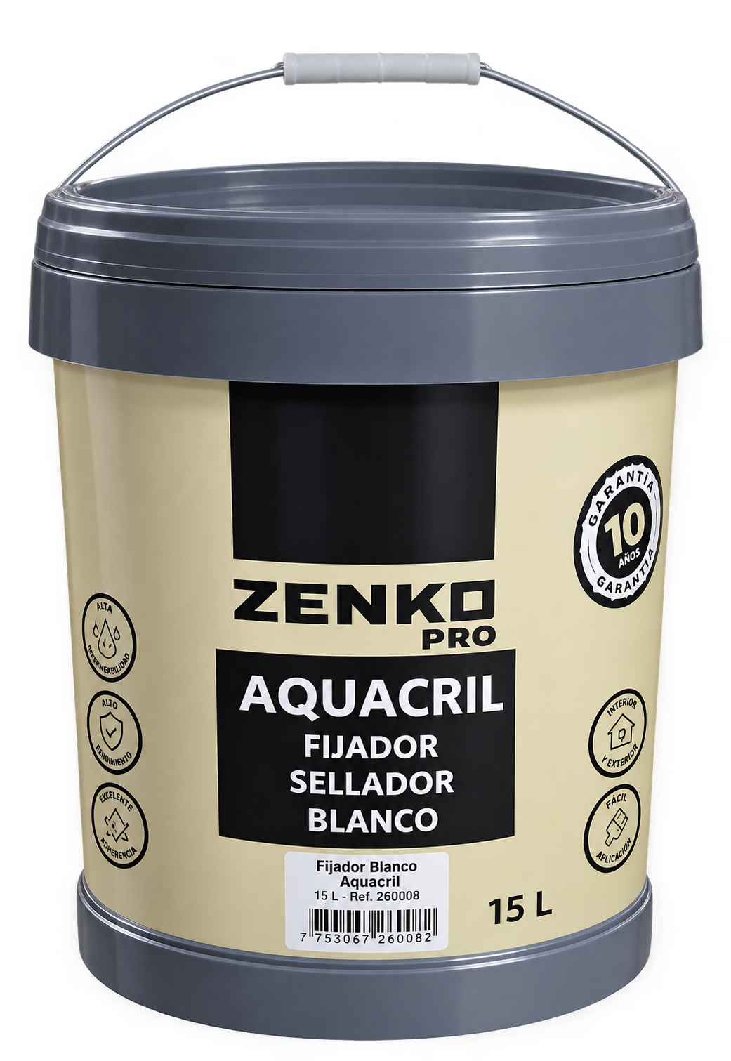 FIJADOR FACHADAS BLANCO AQUACRIL